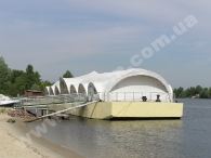 Накрытие ресторана на воде