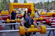 Надувной футбол Лейс, 4,5х9м, г.Киев_1