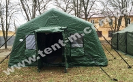 Фасад пневмокаркасной палатки, 6х10м