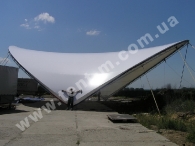 Тентовое накрытие 18x22м