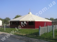 Тентовое накрытие 16x16м