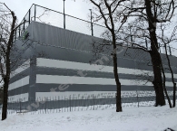 Утепление стен для Международной теннисной академии, г.Пуща Водица, 18х72м