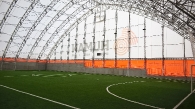 Накрытие мини-футбола, вид изнутри, 45х51м, г. Днепр