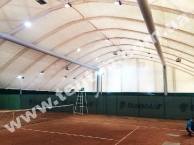 Накрытие теннисных кортов, клуб 5 элемент, 37х37м, г.Киев