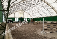 Каркасно- тентовый конный манеж, 24х60м